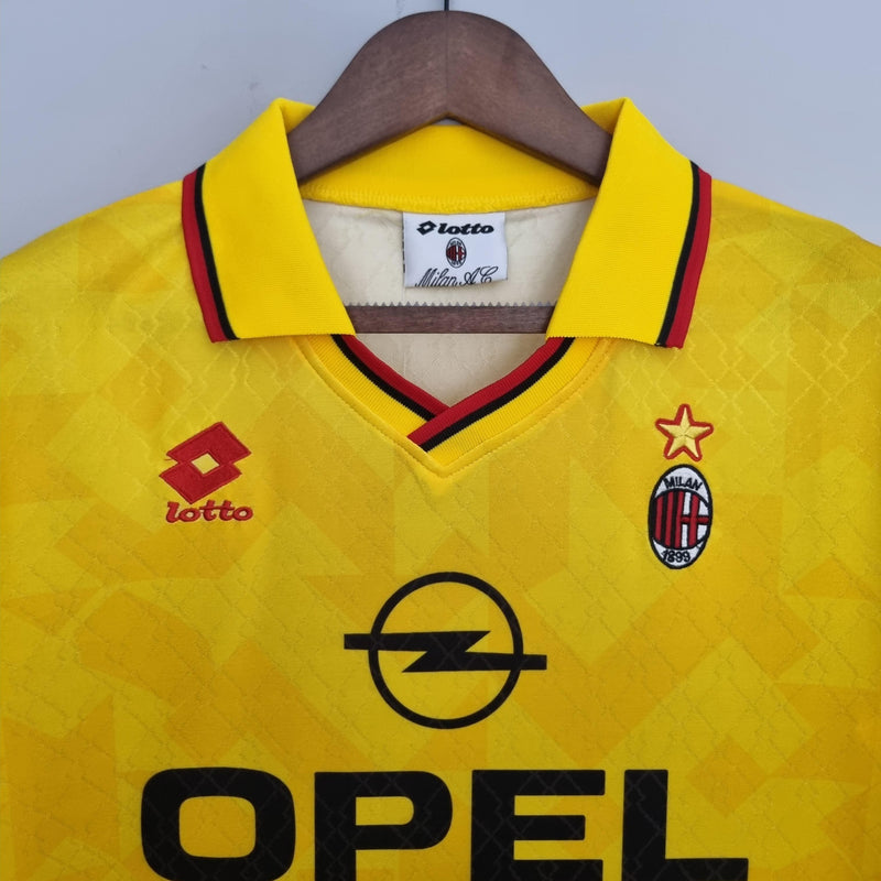 Camisa Milan Away (2) 1995/96 Lotto Retrô Masculina