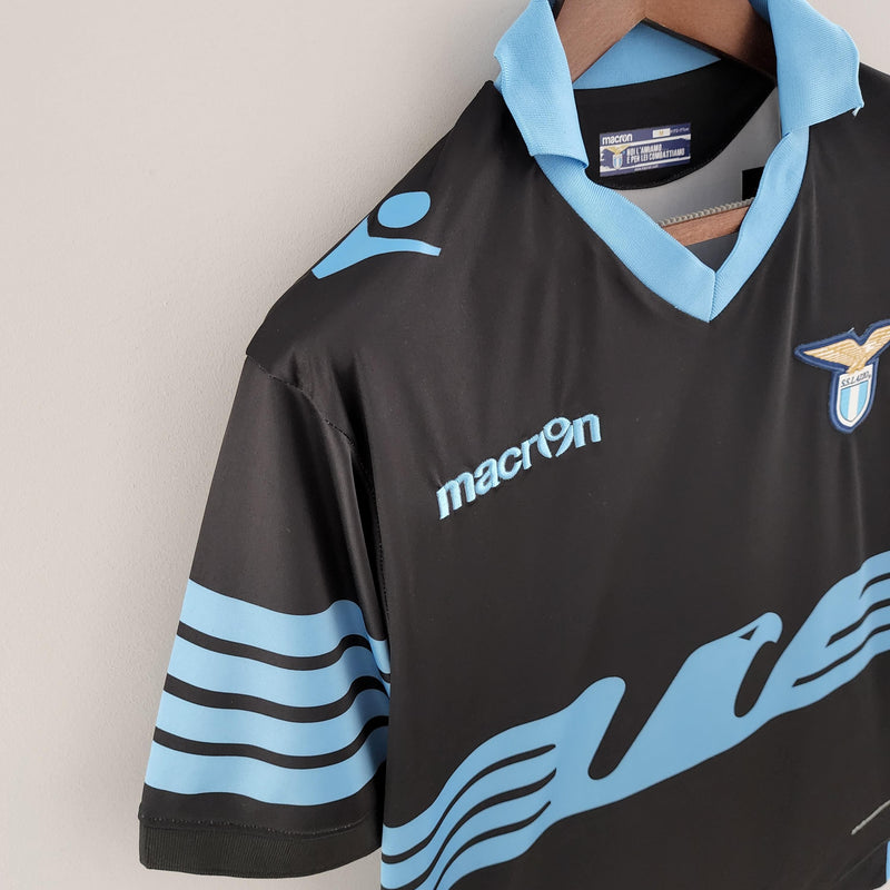 Camisa Lazio Away (2) 2015/16 Macron Retrô Masculina