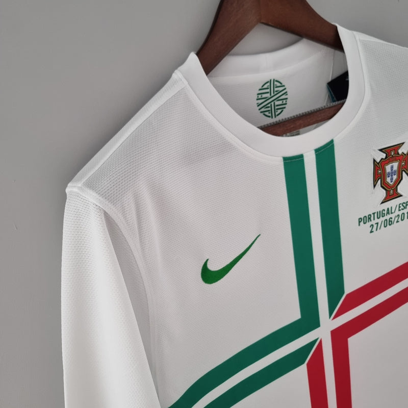 Camisa Portugal Away (2) 2012 Nike Retrô Manga Longa Masculina