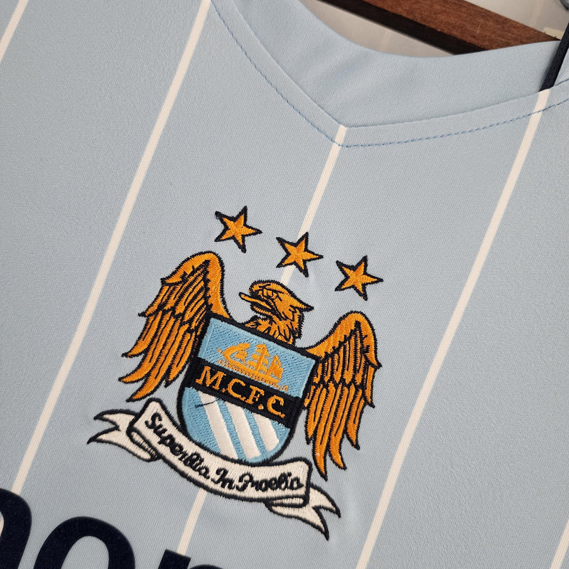 Camisa Manchester City Home (1) 2008/09 Le Coq Sportif Retrô Masculina