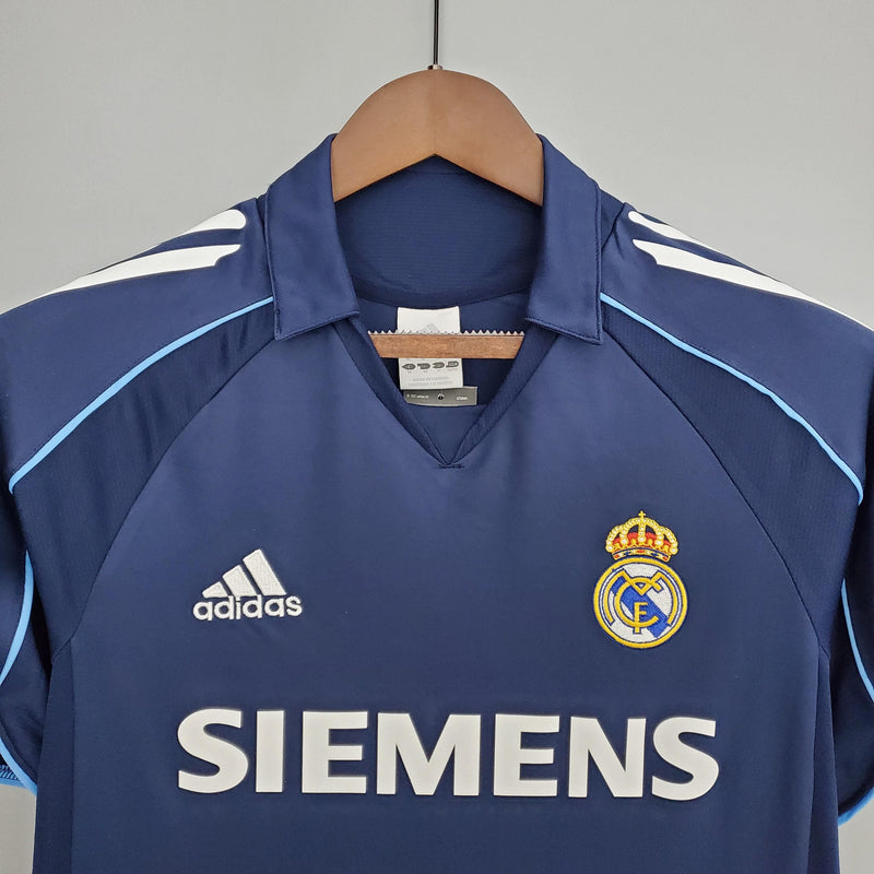 Camisa Real Madrid Away (2) 2005/06 Adidas Retrô Masculina