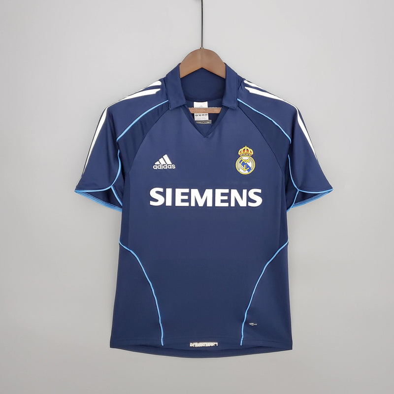 Camisa Real Madrid Away (2) 2005/06 Adidas Retrô Masculina