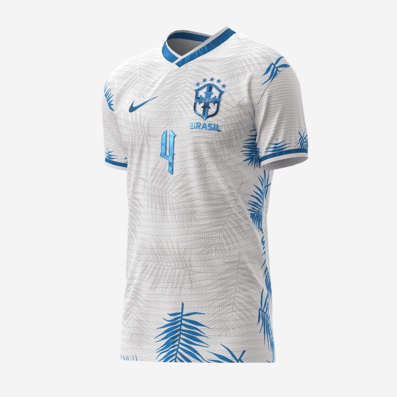 Camisa Seleção Brasil 2022/22 Edição Limitada Branca