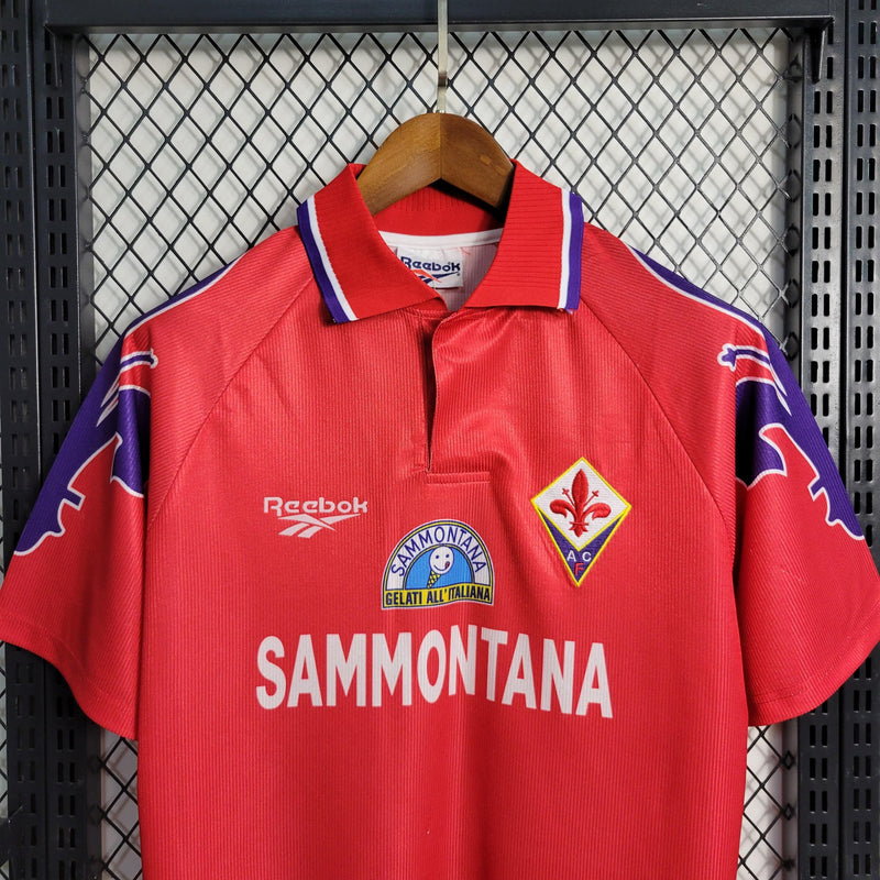 Camisa Fiorentina Third (3) 1995/96 Reebok Retrô Masculina