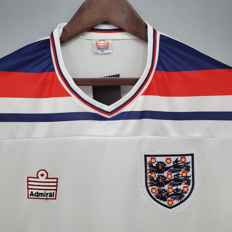 Camisa Inglaterra Home (1) 1982 Admiral Retrô Masculina