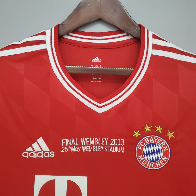 Camisa Bayern de Munique Home (1) 2013/14 Adidas Retrô Masculina