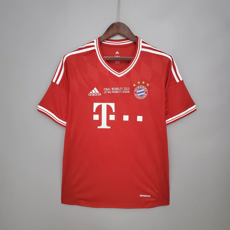 Camisa Bayern de Munique Home (1) 2013/14 Adidas Retrô Masculina