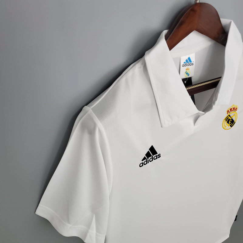 Camisa Real Madrid Home (1) 2002/03 Adidas Retrô Masculina