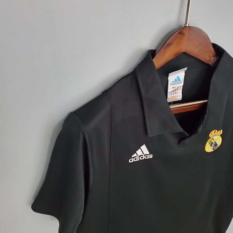 Camisa Real Madrid Away (2) 2002/03 Adidas Retrô Masculina