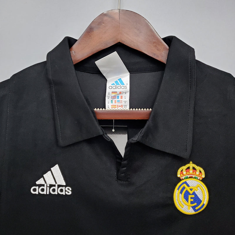 Camisa Real Madrid Away (2) 2002/03 Adidas Retrô Masculina