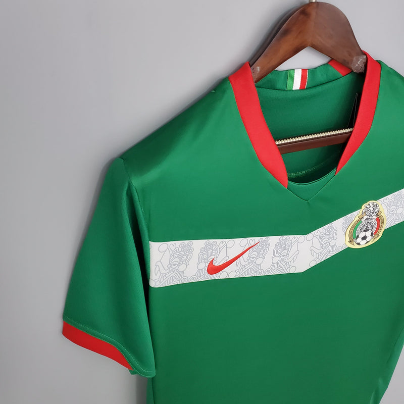 Camisa México Home (1) 2006 Nike Retrô Masculina