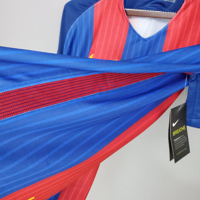 Camisa Barcelona Home (1) 2016/17 Nike Retrô Masculina