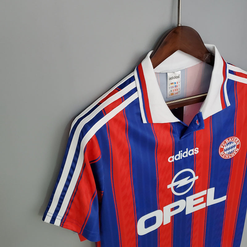 Camisa Bayern de Munique Home (1) 1995 Adidas Retrô Masculina