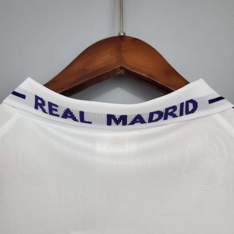 Camisa Real Madrid Home (1) 1996/97 Kelme Retrô Masculina