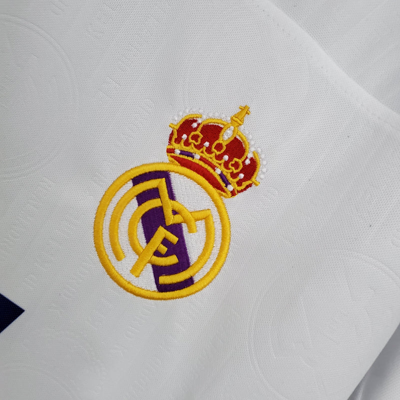 Camisa Real Madrid Home (1) 1996/97 Kelme Retrô Masculina