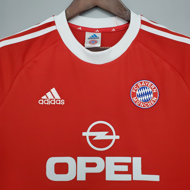 Camisa Bayern de Munique Home (1) 2000/01 Adidas Retrô Masculina