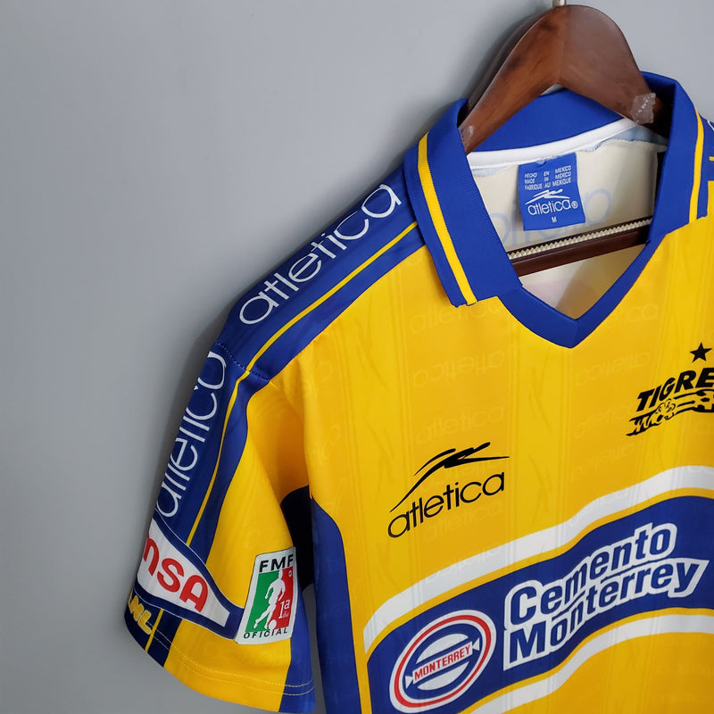 Camisa Tigres Home (1) 1999/00 Atletica Retrô Masculina