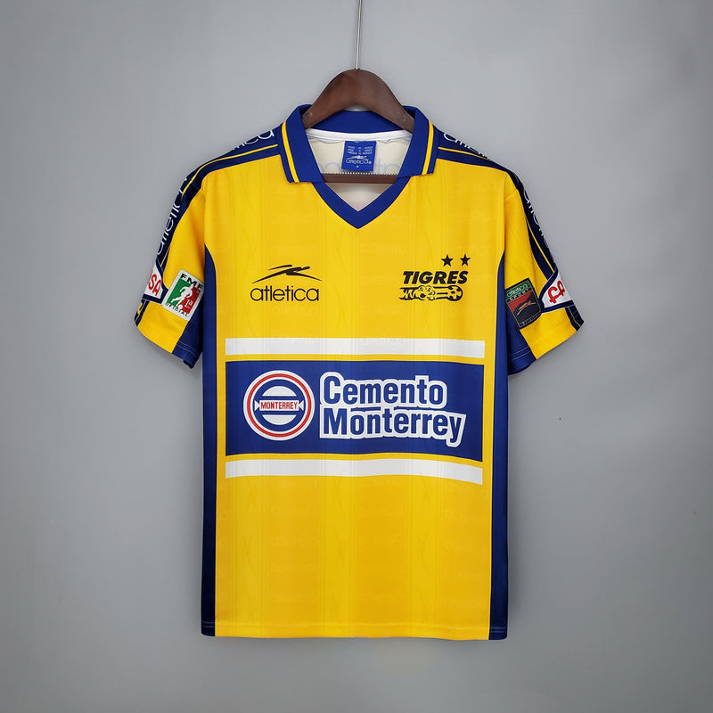 Camisa Tigres Home (1) 1999/00 Atletica Retrô Masculina