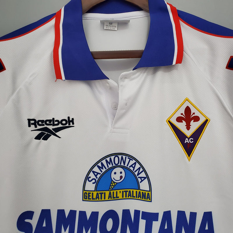 Camisa Fiorentina Away (2) 1995/96 Reebok Retrô Masculina