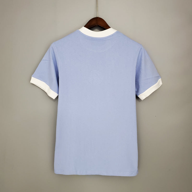 Camisa Manchester City Home (1) 1972 Retrô Masculina