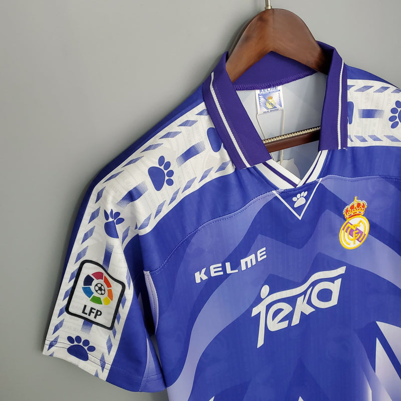 Camisa Real Madrid Away (2) 1996/97 Kelme Retrô Masculina