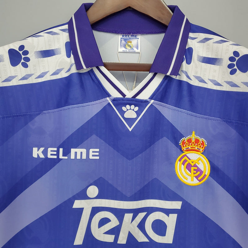 Camisa Real Madrid Away (2) 1996/97 Kelme Retrô Masculina