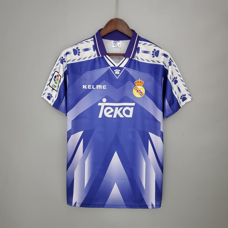 Camisa Real Madrid Away (2) 1996/97 Kelme Retrô Masculina