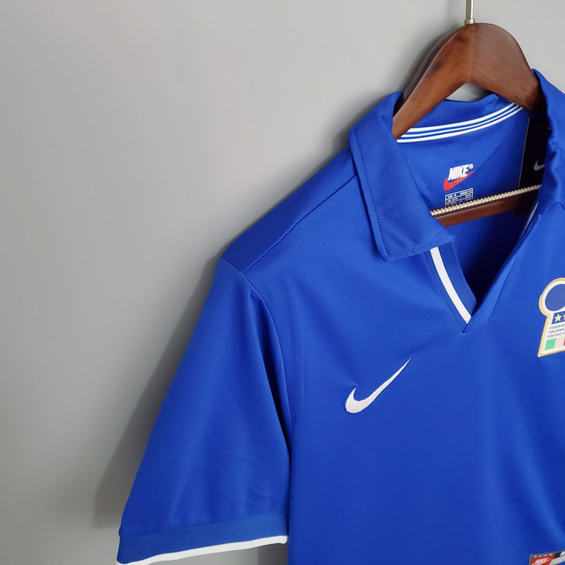 Camisa Itália Home (1) 1998 Nike Retrô Masculina