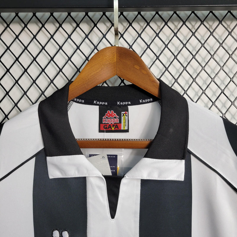 Camisa Juventus Home (1) 1997/98 Kappa Retrô Manga Longa Masculina