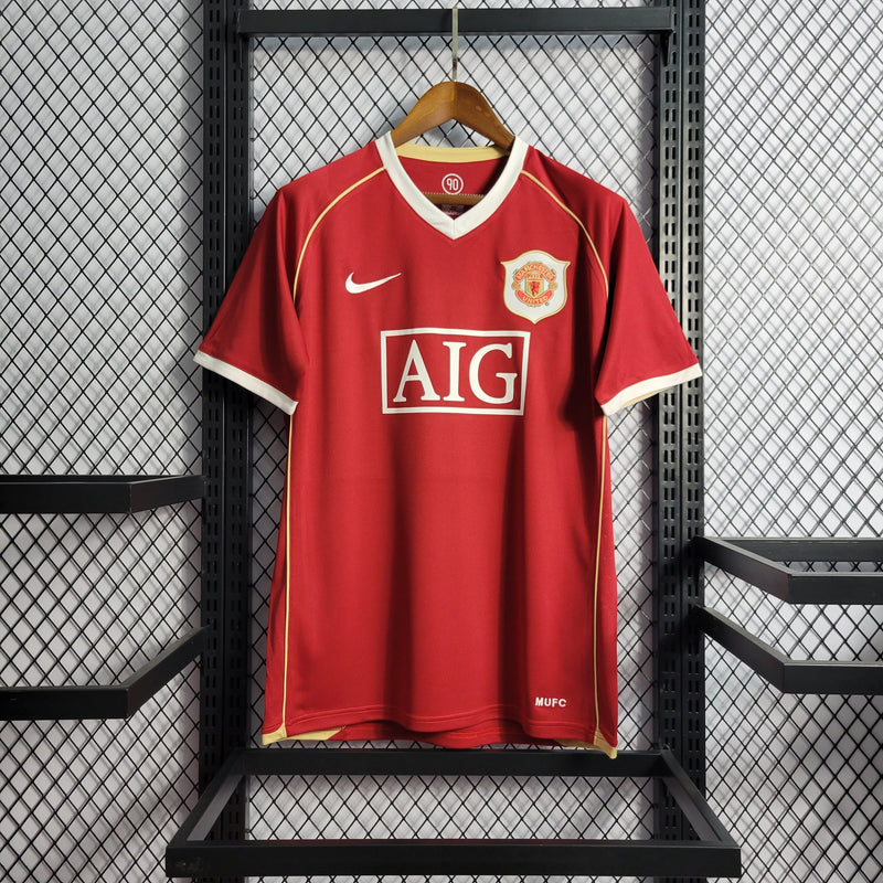 Camisa Manchester United Home (1) 2006 Nike Retrô Masculina