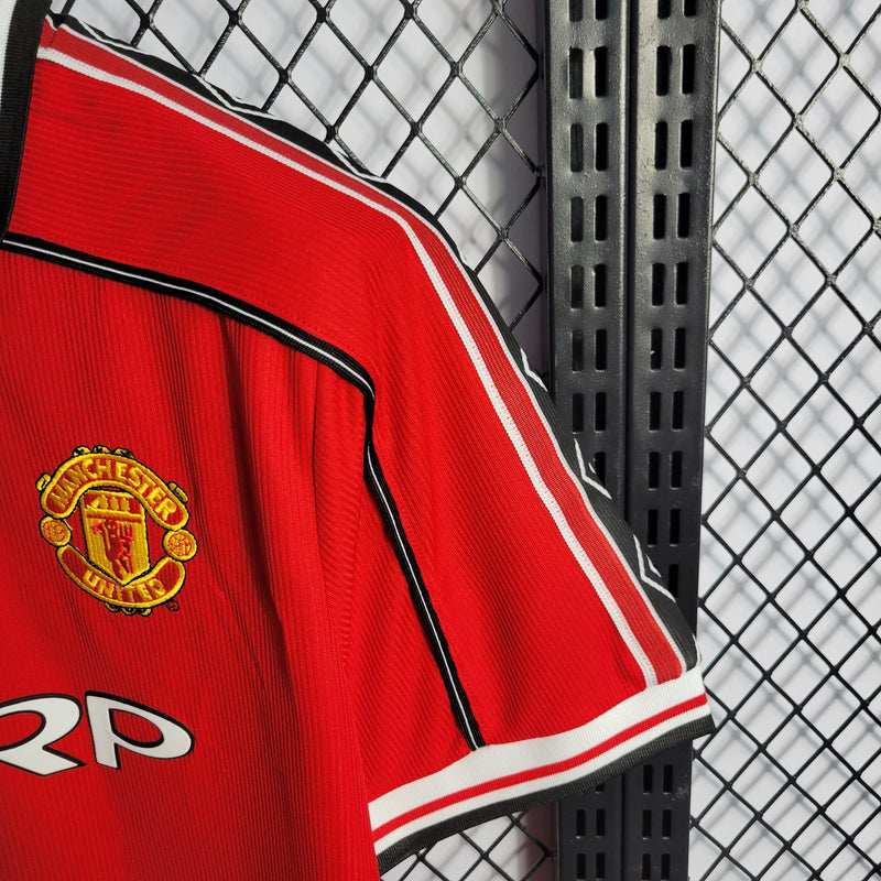 Camisa Manchester United Home (1) 1998/99 Umbro Retrô Masculina