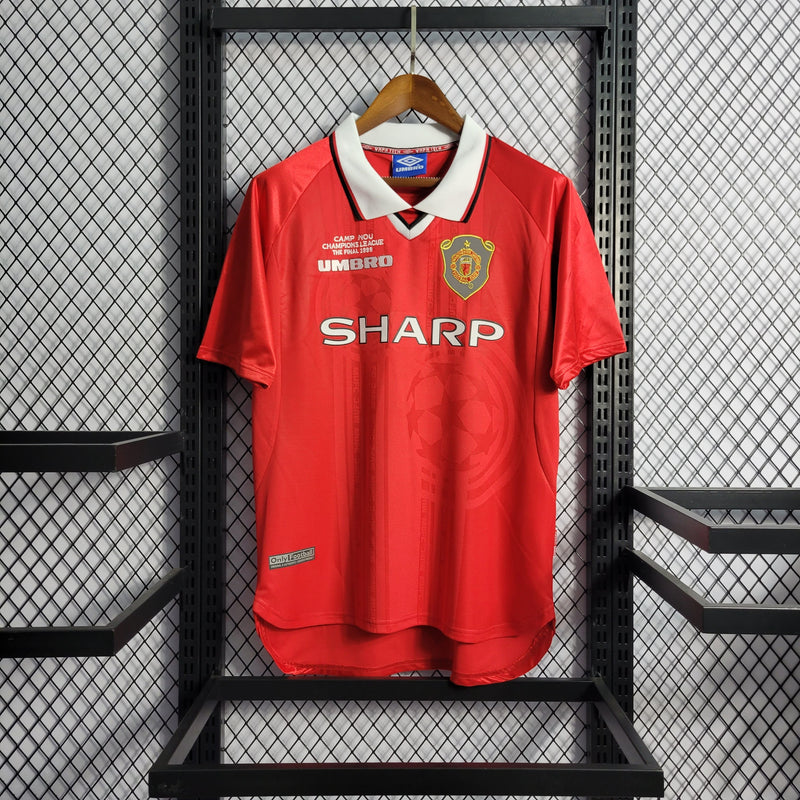 Camisa Manchester United Home (1) 1999/00 Umbro Retrô Masculina