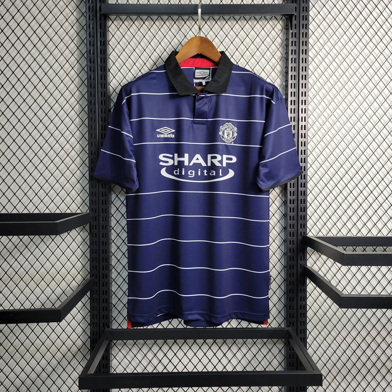 Camisa Manchester United Away (2) 1999/00 Umbro Retrô Masculina