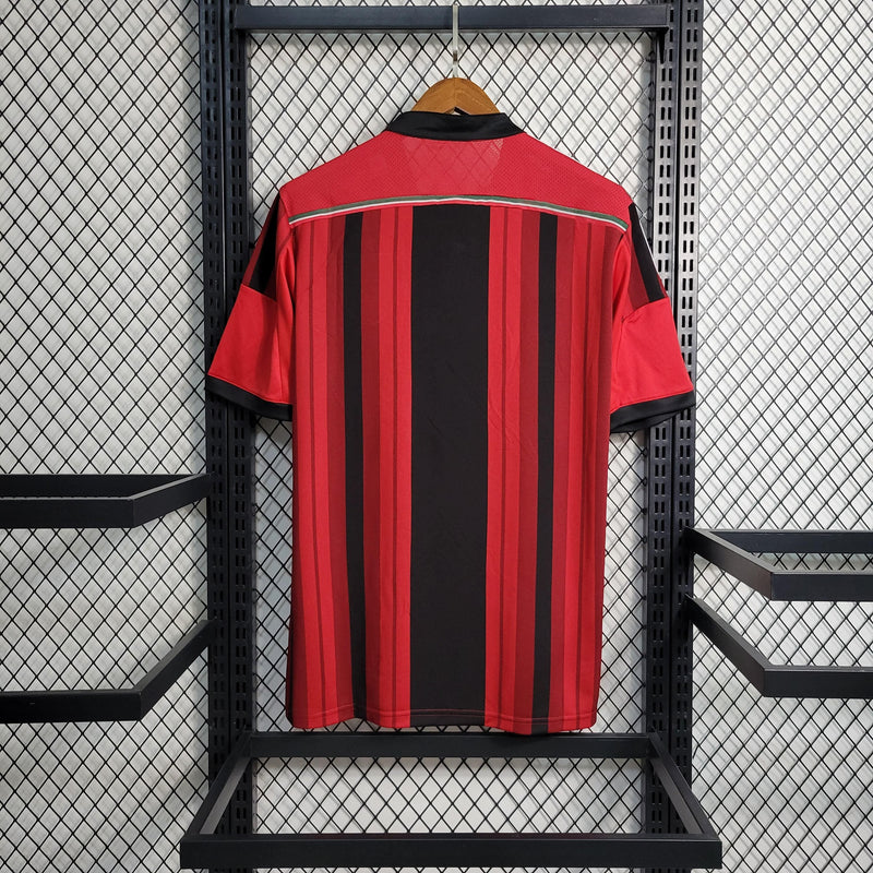 Camisa Milan Home (1) 2014/15 Adidas Retrô Masculina