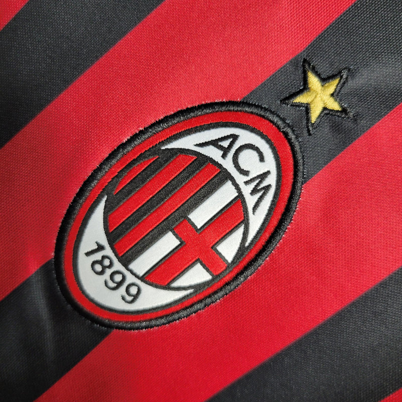 Camisa Milan Home (1) 2016/17 Adidas Retrô Masculina