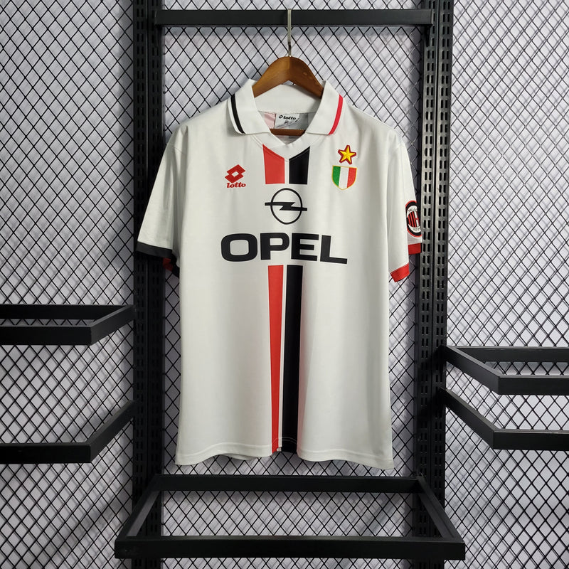 Camisa Milan Away (2) 1995/97 Lotto Retrô Masculina