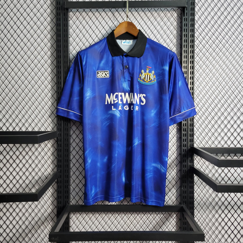 Camisa Newcastle Away (2) 1993/95 Asics Retrô Masculina