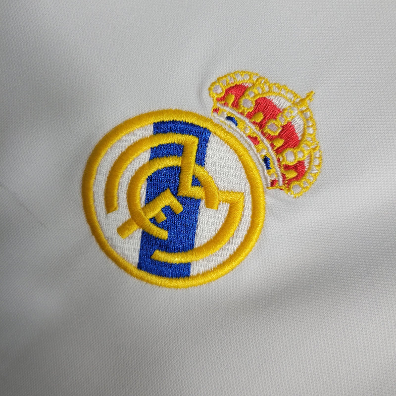 Camisa Real Madrid Home (1) 2000/01 Adidas Retrô Masculina