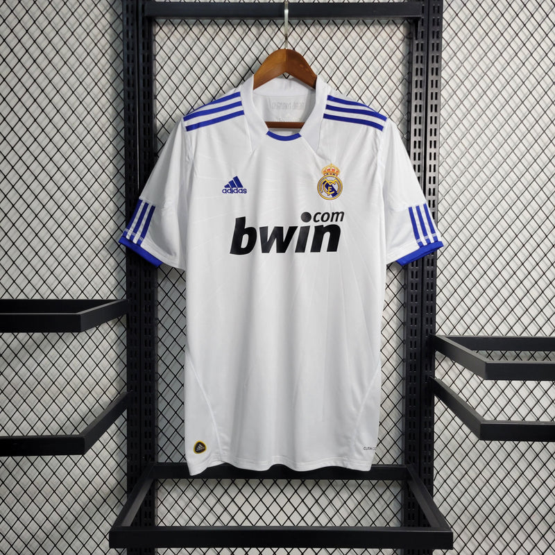 Camisa Real Madrid Home (1) 2010/11 Adidas Retrô Masculina