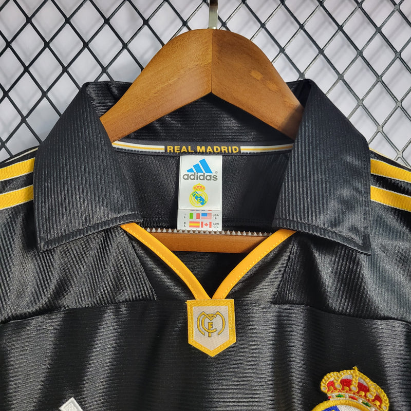 Camisa Real Madrid Away (2) 1999/01 Adidas Retrô Masculina