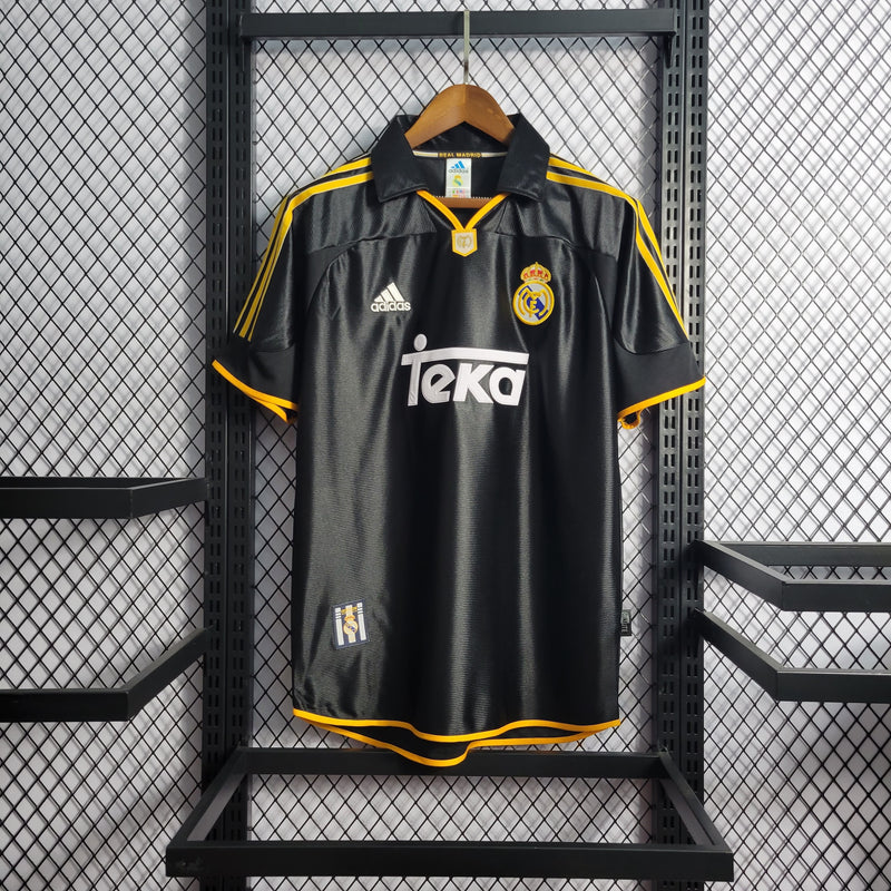 Camisa Real Madrid Away (2) 1999/01 Adidas Retrô Masculina