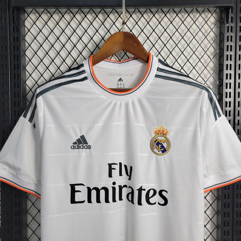 Camisa Real Madrid Home (1) 2013/14 Adidas Retrô Masculina