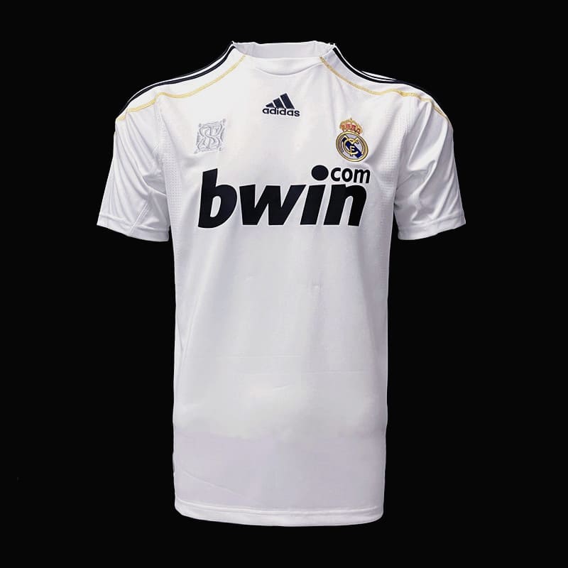 Camisa Real Madrid Home (1) 2009/10 Adidas Retrô Masculina