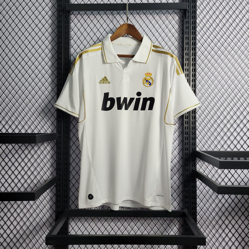 Camisa Real Madrid Home (1) 2011/12 Adidas Retrô Masculina