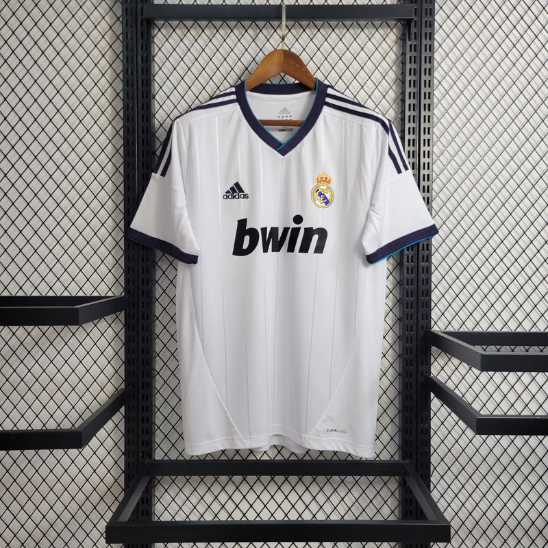 Camisa Real Madrid Home (1) 2012/13 Adidas Retrô Masculina