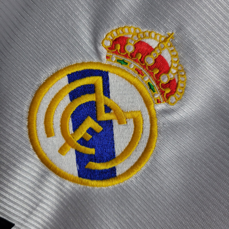 Camisa Real Madrid Home (1) 2000 Adidas Retrô Masculina