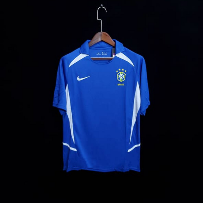 Camisa Brasil Away (2) 2002 Nike Retrô Masculina