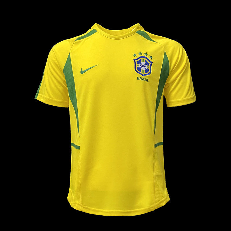 Camisa Brasil Home (1) 2002 Nike Retrô Masculina