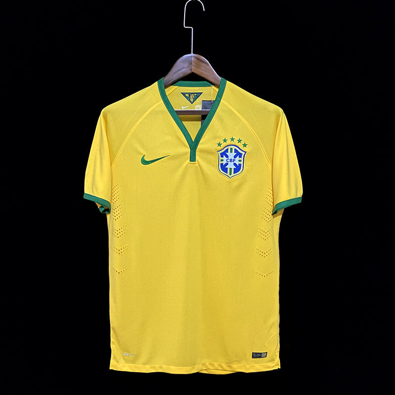 Camisa Brasil Home (1) 2014 Nike Retrô Masculina