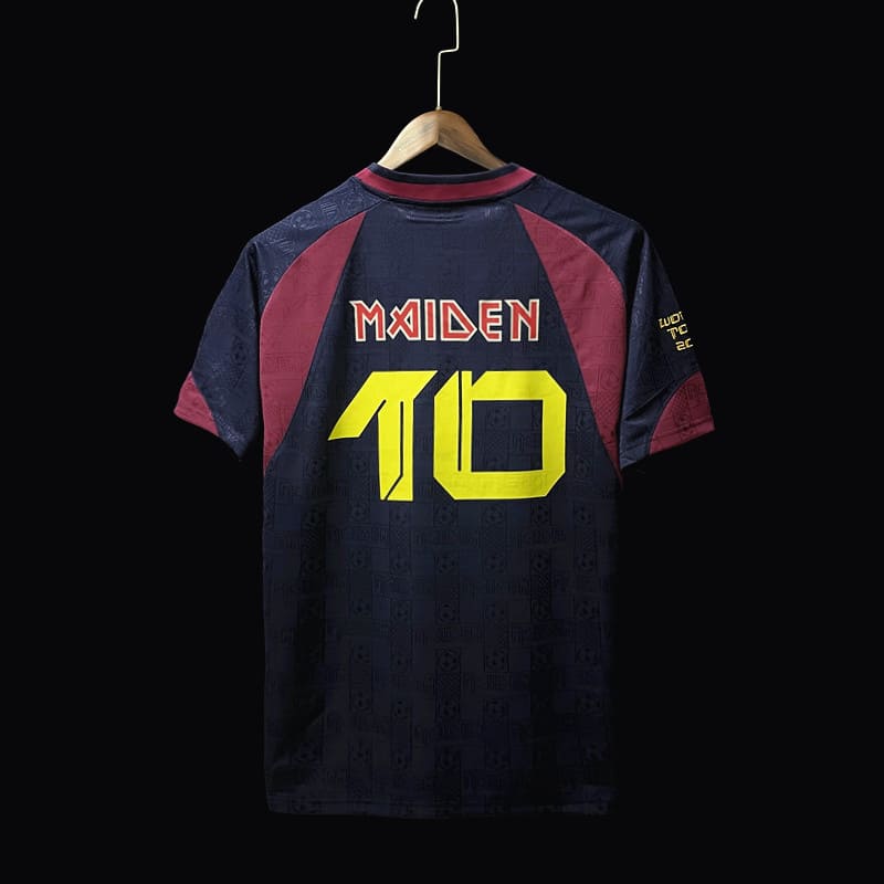 Camisa West Ham Home (1) Iron Maiden 2010 Retrô Masculina